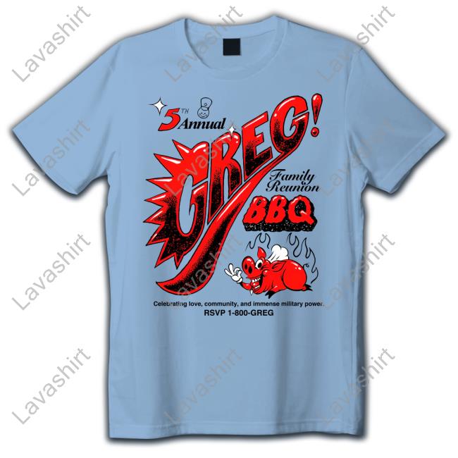 Danny Gonzalez Family Reunion Bbq Blue T Shirt