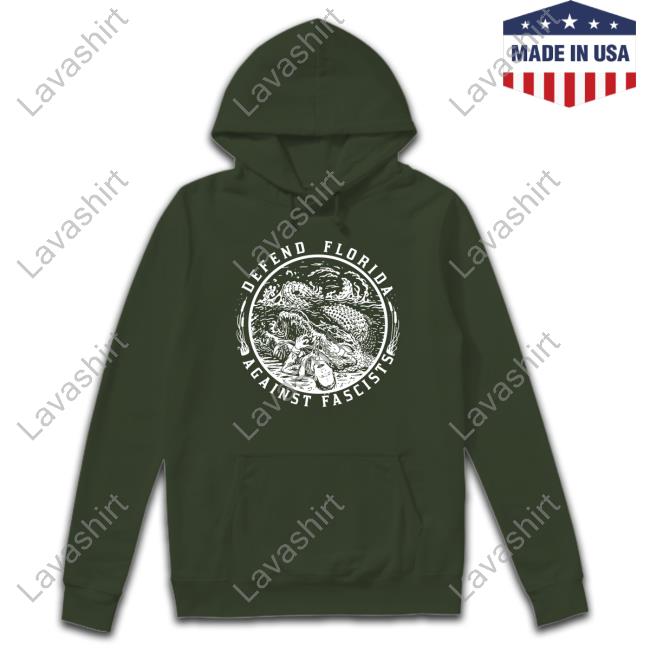 Gators Daily Merch Defend Florida Against Fascists Hoodie