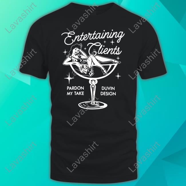 Pardon My Take Merch Pmt X Duvin Entertaining Clients Tee Barstoolsports