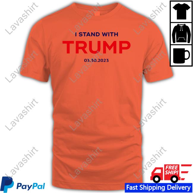 I Stand With Trump 03.30.2023 T-Shirt Kari Lake