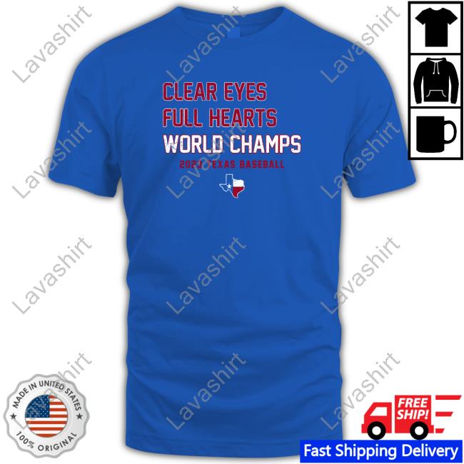 Official Breaking T Clear Eyes Full Hearts World Champs Shirt New