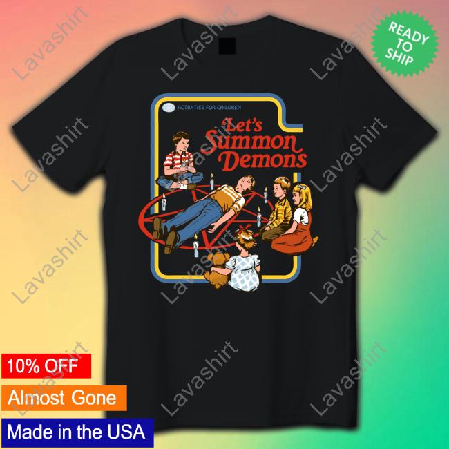 Steven Rhodes Merch Let's Summon Demons Tee