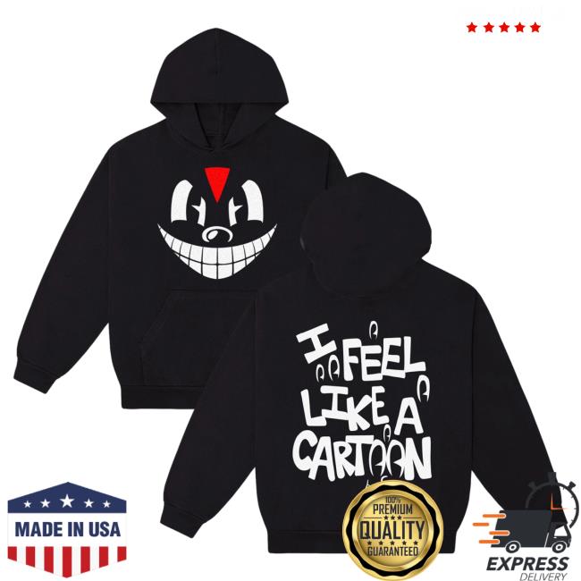 Official Lil Darkie Merch Small Dark One Store I Feel Like A Cartoon Long-Sleeve LilDarkie Smalldarkone