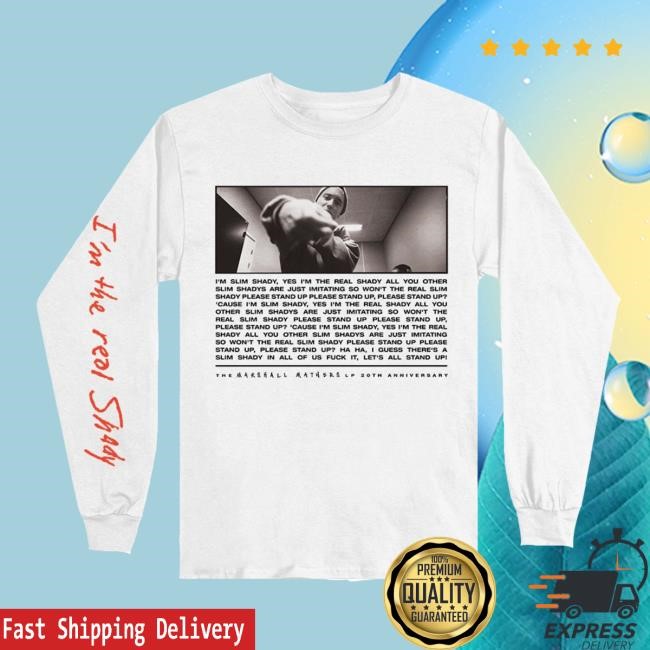 I'm The Real Slim Shady Long Sleeve - Official Eminem Online Store