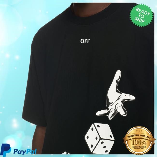 Off---White Black Dices Skate S/S Shirt