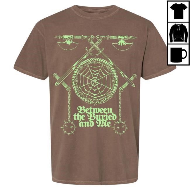 Official Between the Buried and Me Crusher Tee (Comfort Colors) BTBAM