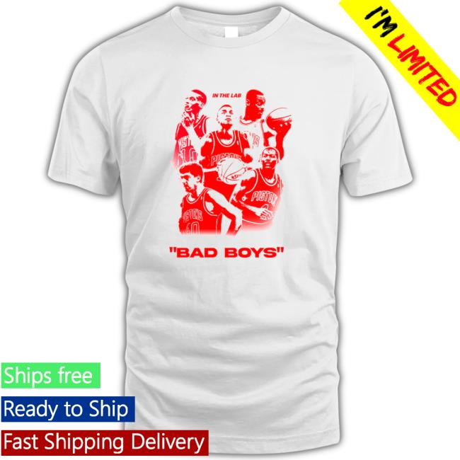The Legends Tee - "Bad Boys" Pistons Shirts