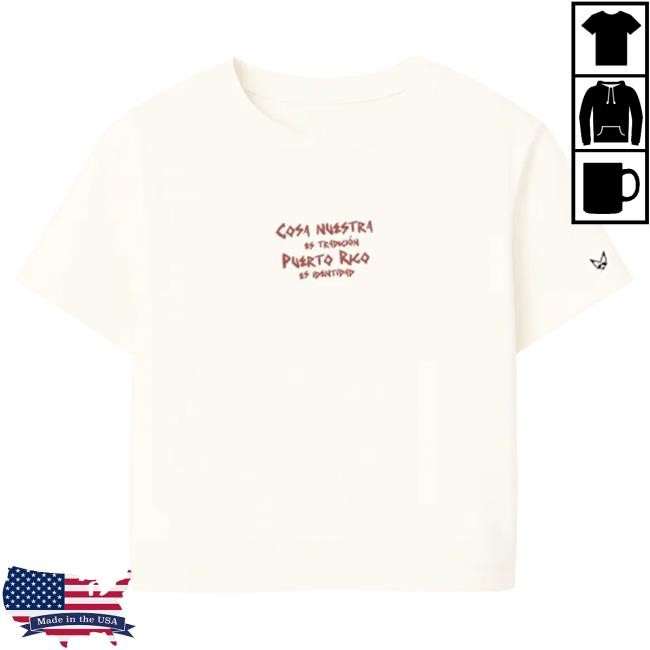 Official Rauw Alejandro Merch Store Shop Tradicion es Identidad Baby Tshirt Off White