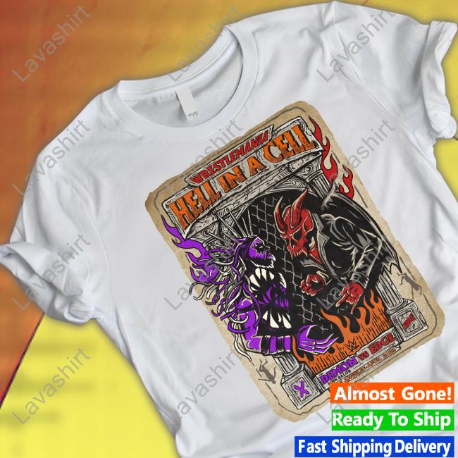 Finn Bálor Wrestlemania Hell In A Cell Demon Vs Edge T Shirt