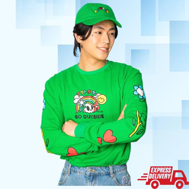 Official Shirtz Cool Merch The Outside Touch Grass! Long Sleeve Tees