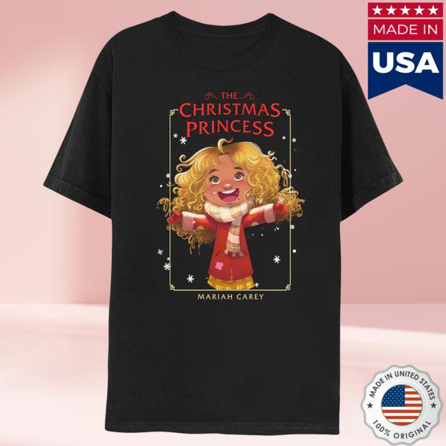 Official Mariah Carey Merch Store Shop The Christmas PrincessTee MariahCarey