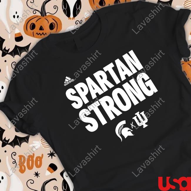 Indiana Basketball And Michigan State Basketball Spartan Strong Shirts
