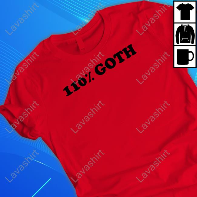Wally_Wests 110% Goth Long Sleeve T Shirt