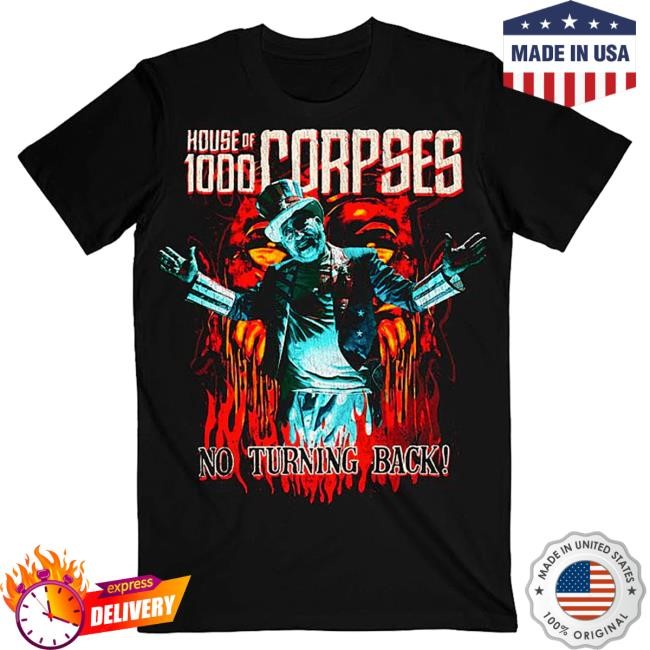Official Rob Zombie Merch No Turning Back Hot Shirt