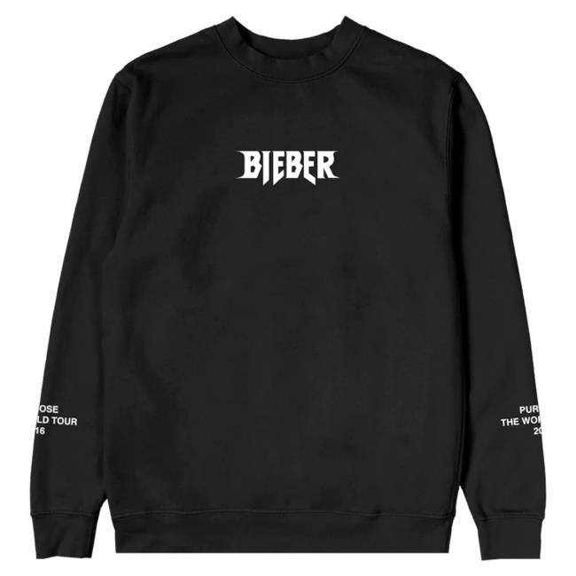 Official Justin Bieber Merch Store Shop Justin Bieber Changes Silhouette Pullover Sweatshirt JustinBieber Apparel Clothing