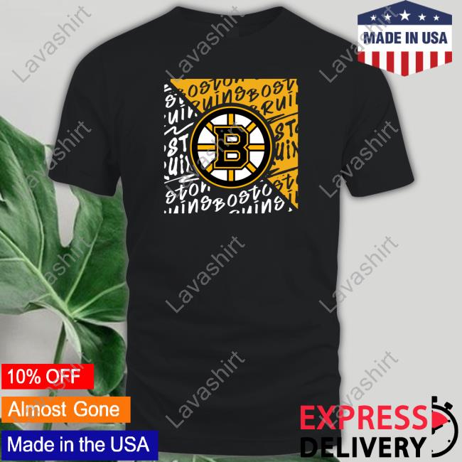 Boston Bruins Black Divide Shirts
