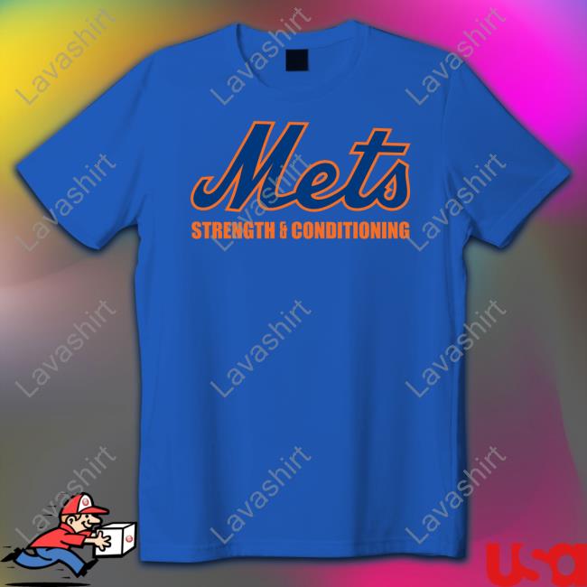 Mets Strength And Conditioning Tee New York Mets