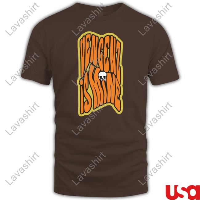 Vengeance University Merch Vengenz Is Mine Microdosed Black Cute Shirt