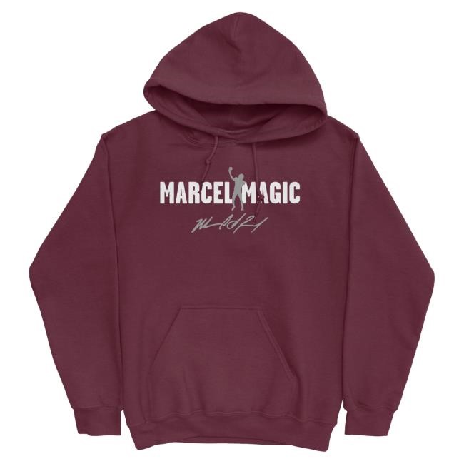 Official Nil Store Merch Shop Exclusive Release: Marcel Reed Signature Maroon Top Shirt