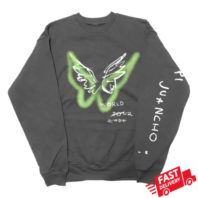 Maluma Clothing Store Shop Merch Maluma Papi Juancho Wings Hoodies Grey