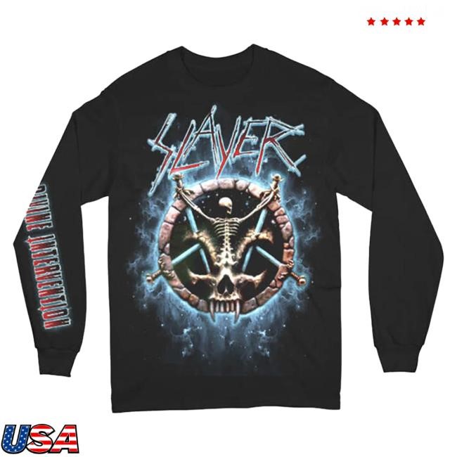 Slayer Divine Intervention L/S Shirt Slayer Merch