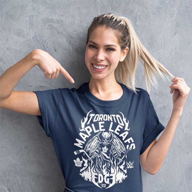 Adam Edge Copeland Toronto Maple Leafs And Edge Tee Shirt Wwe