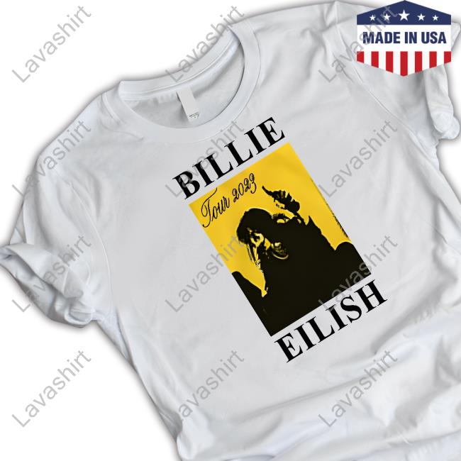 Billie Eilish Store Explain It Off White Tour Shirt
