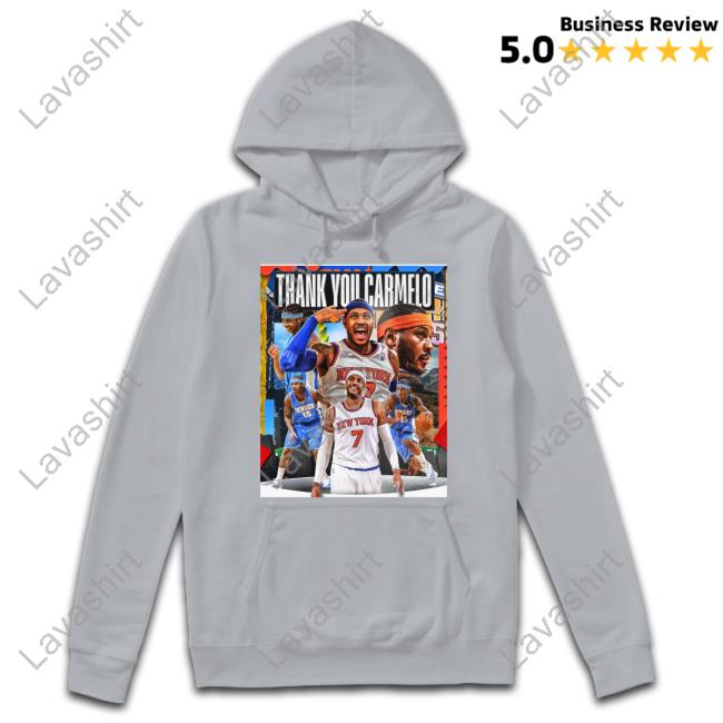 Official Carmelo Anthony Thank You Carmelo T Shirt