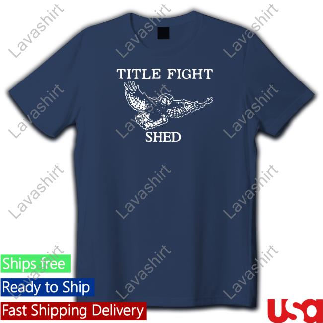 Official Title Fight Shed Owl Hoodie