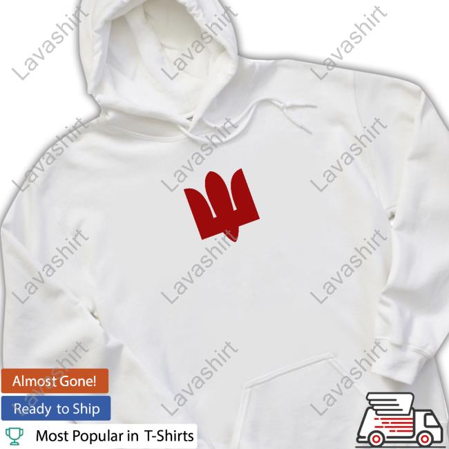 White Red Tryzub Shirt