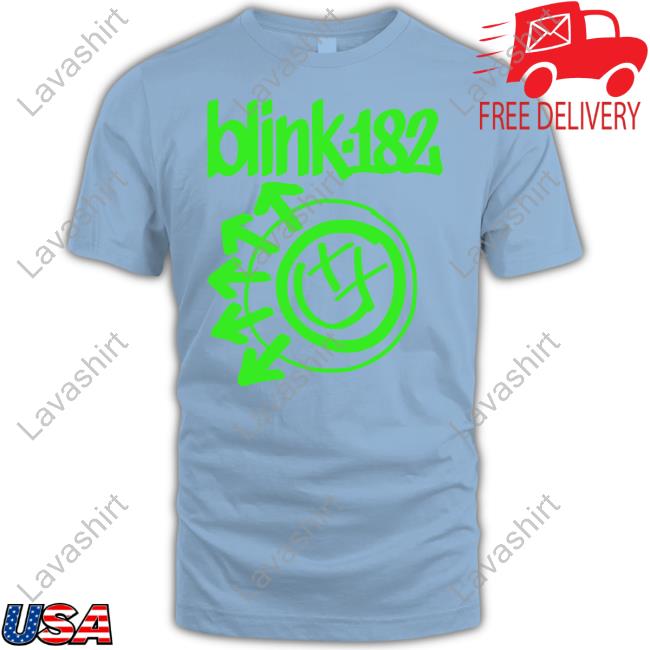Blink-182 Merch One More Time Pink Logo T-Shirt