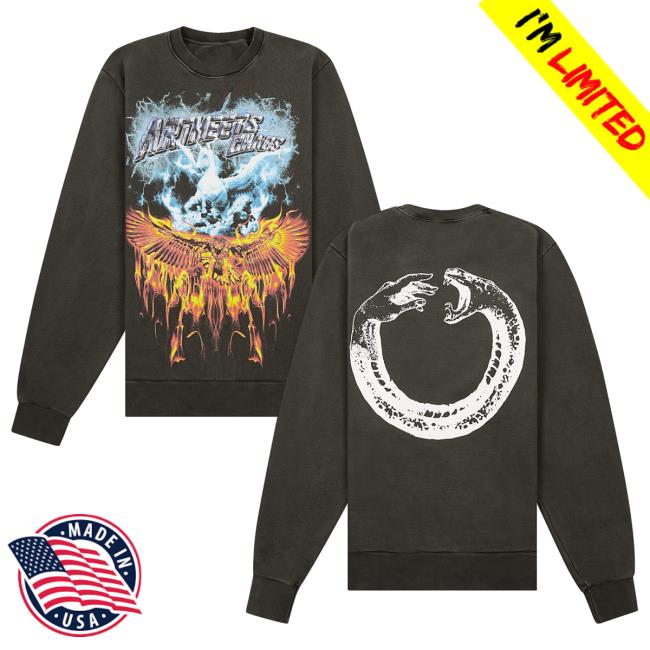 Official Capsule Clothing Store Art Meets Chaos Chaotic Chimera Crew neck | Dark Shadow Capsule Nyc