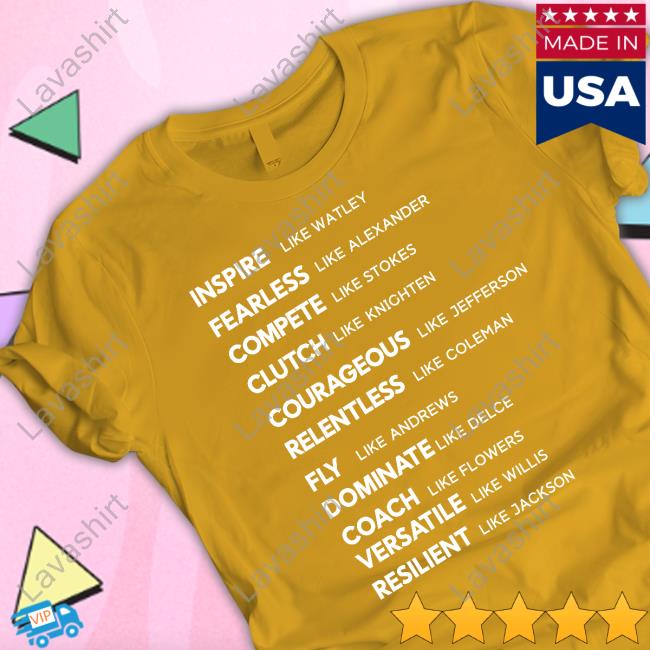 Official Courtney Deifel Inspire Like Watley Fearless Like Alexander Shirt
