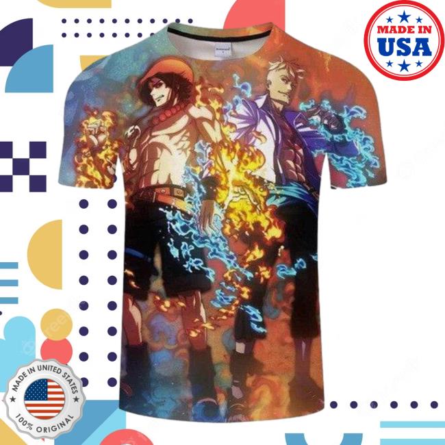 Official One Piece Merch Store Shop Ace and Marco One Piece Sweatshirts