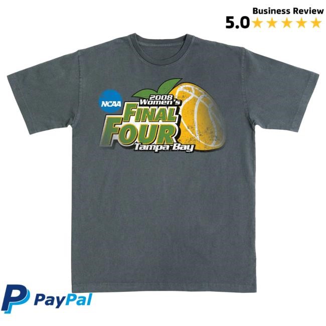 Official Slam Goods 2008 Women's Final Four Logo Heavy Tshirt SlamGoods