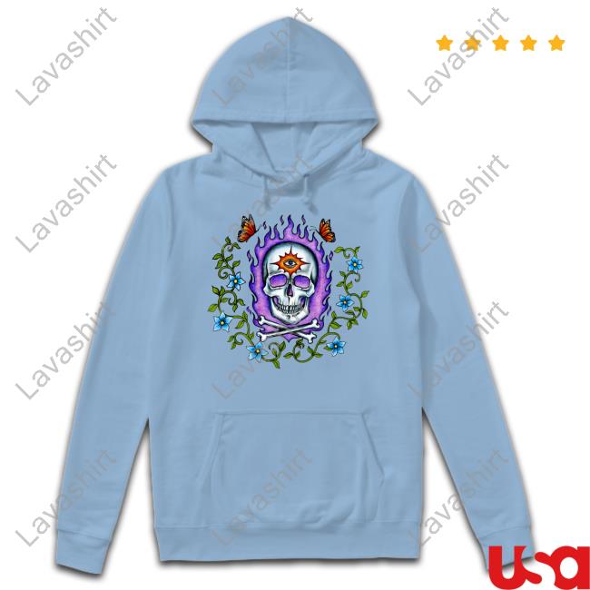 Mbm Gallery Flaming Skull Shirt Marcos Alvarado