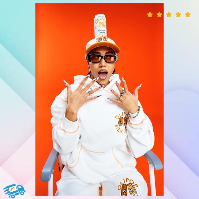 Official Stay Cool Clothing Store Staycool Olipop Orange Cream Hat (Cream) StaycoolNyc