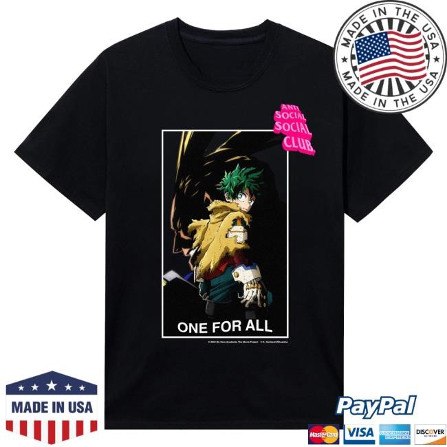 One For All Short Sleeve Shirt - Black – AntiSocialSocialClub
