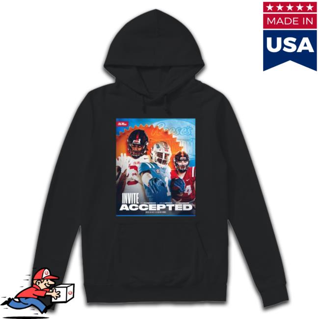Invite Accepted 2023 Reese’S Senior Bowl Ole Miss Long Sleeve Shirt