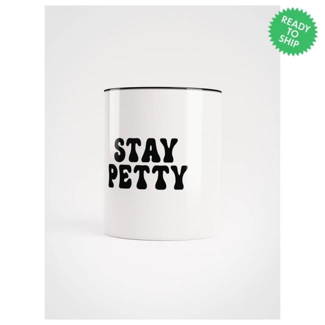 Official Charlotte Dobre Merch Store Shop Stay Petty Mug