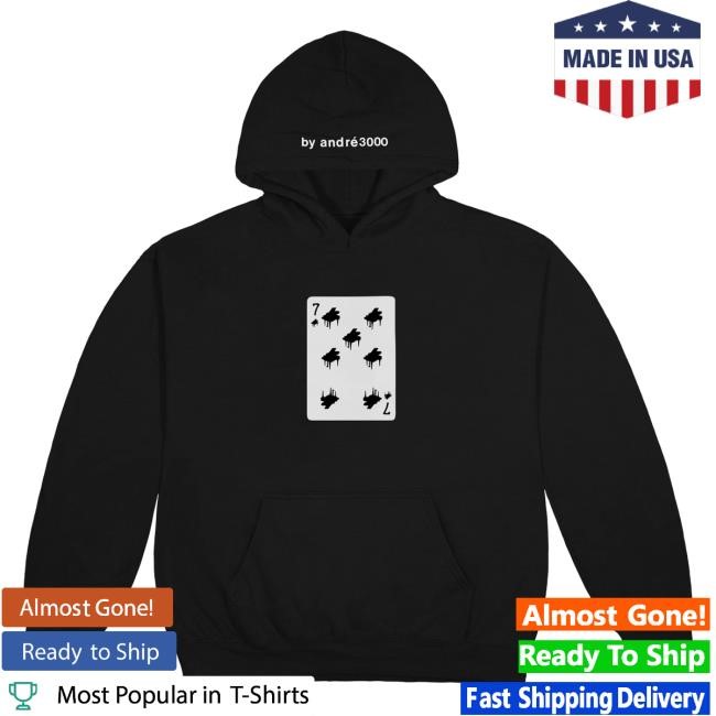 Official Andre 3000 Merch Store Cactus Card Popover Hoodie André 3000