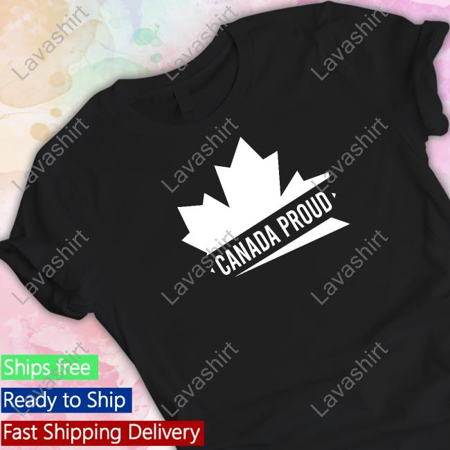 Canada Proud Signature T-shirt WeAreCanProud Canada Proud Merch Store
