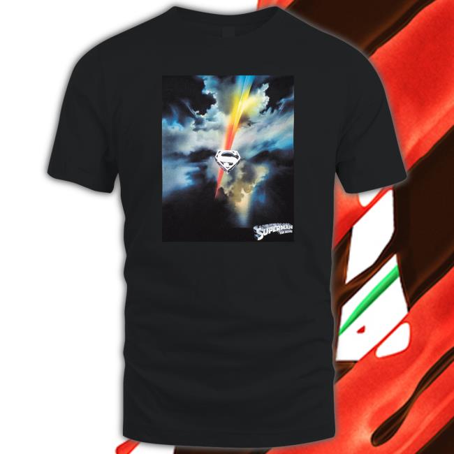Superman One Sheet Poster Exclusive Long Sleeve Tee