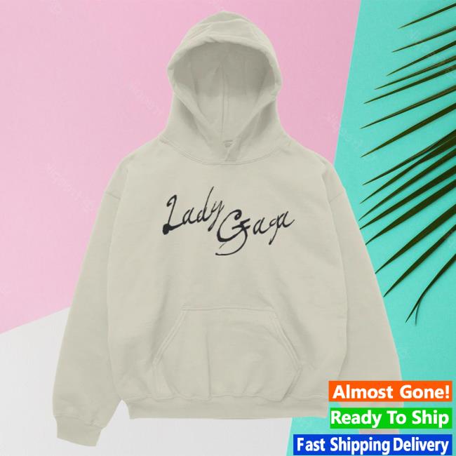 Official Interscope Records LadyGaga Merch Clothing Store Lady Gaga Beautiful Dirty Rich Popover Hoodie