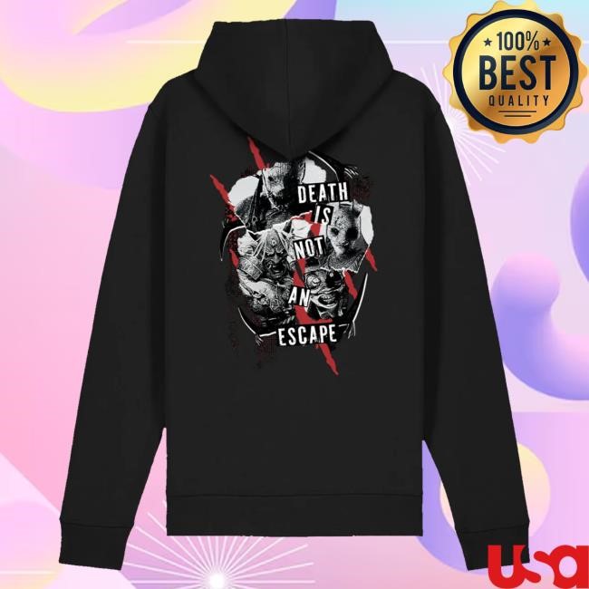 Official Dead By Daylight Merch Store Dead By Daylight Death Is Not An Escape Hoodies