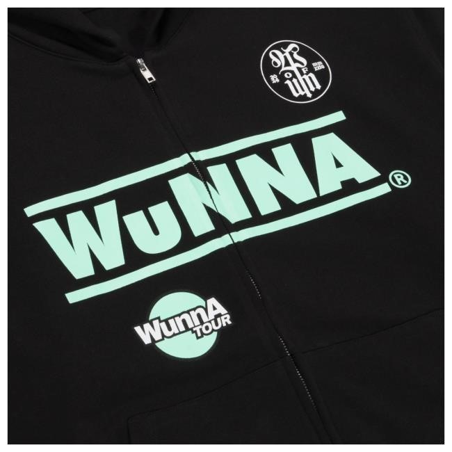 Official Gunna Merch Store Wunna Tour Zip Pullover Hoodie