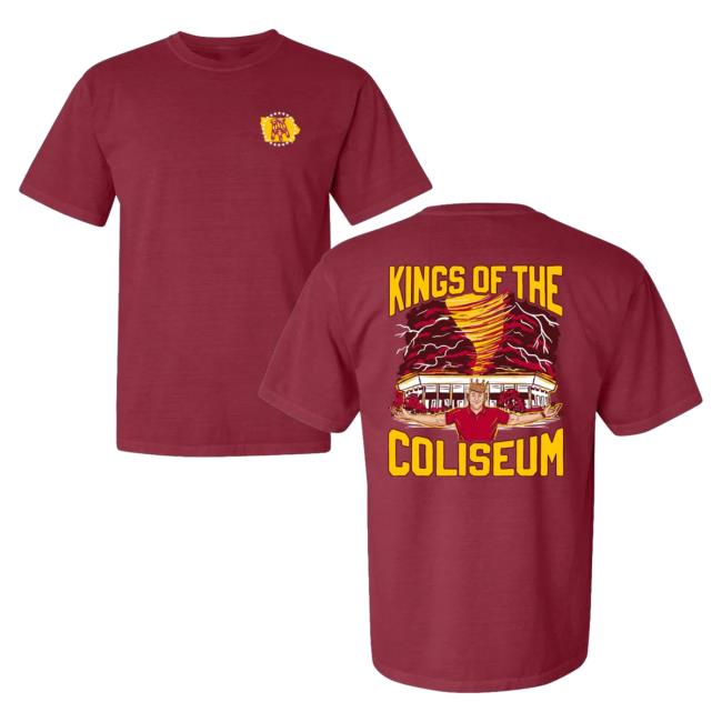 Official Barstool Sports Merch Store Barstool U Kings Of The Coliseum Attractive Shirt from Barstool U Barstool Sports Apparel Clothing Shop BarstoolSports
