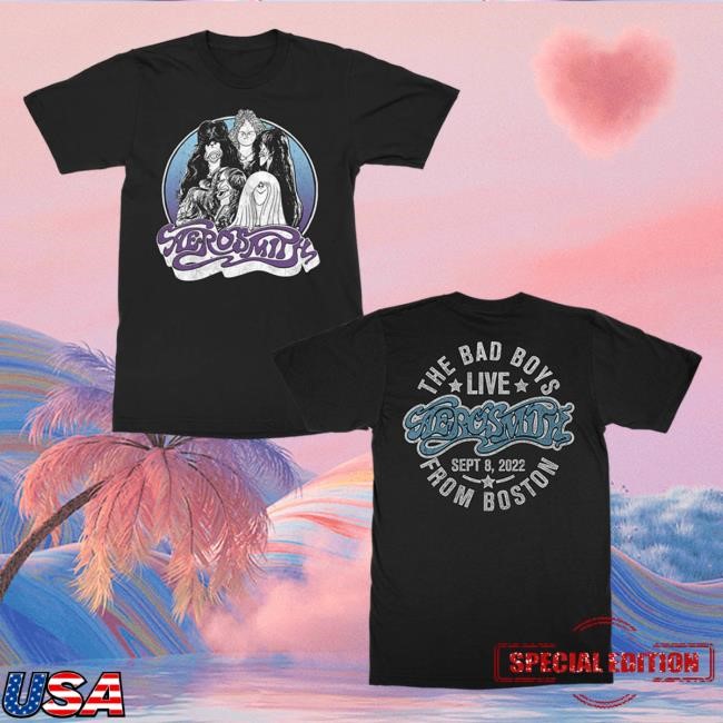 Draw The Line Fenway New Shirt Aerosmith Official Store