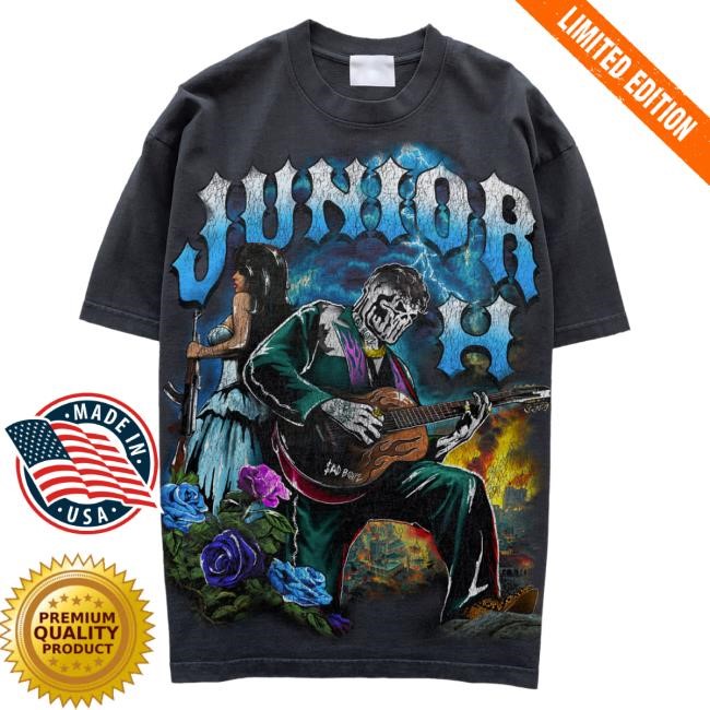 Official Warren Lotas Junior H Hooded Sweatshirt - Vintage Black