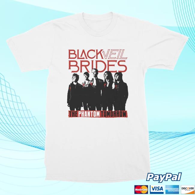 Official Black Veil Brides Merch Store Black Veil Brides The Phantom Tees Black Veil Brides Clothing Shop